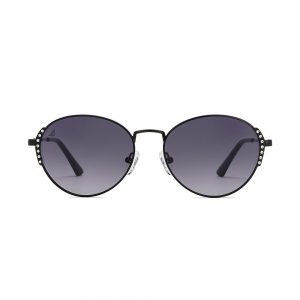 Black Yellow Full Rim Sunglasses