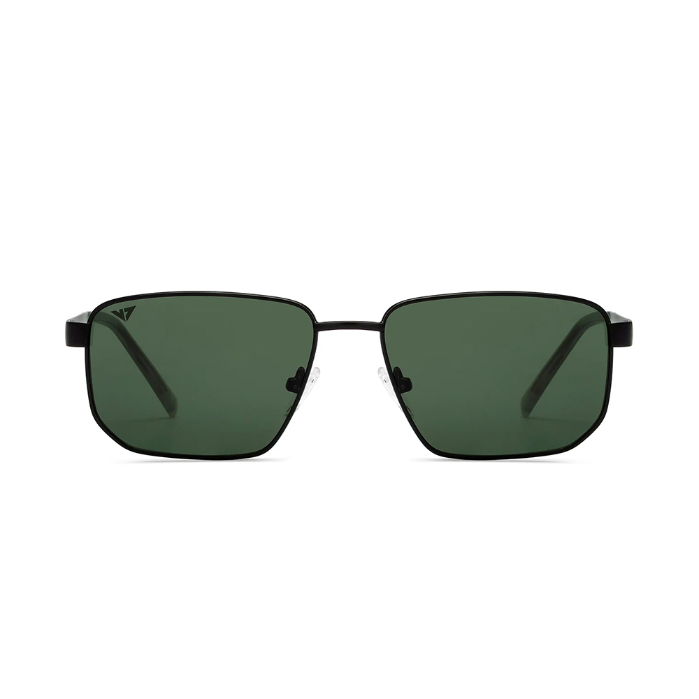 Aviator Full Frame Green Sunglasses