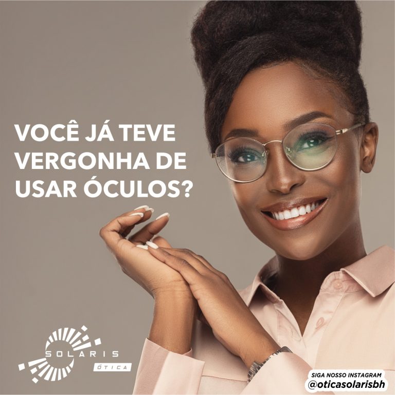 Você já teve vergonha de usar óculos?