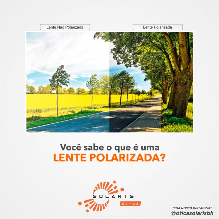 Você sabe o que é uma lente polarizada?
