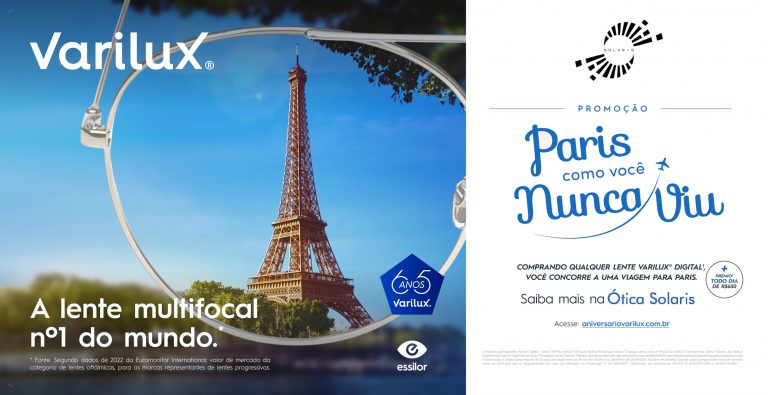 Promoção Varilux 65 anos.